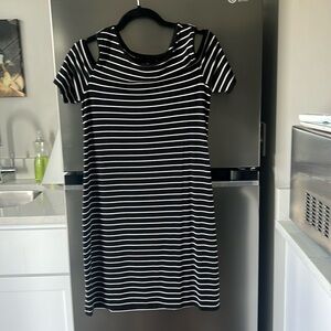White House black market cold shoulder dress